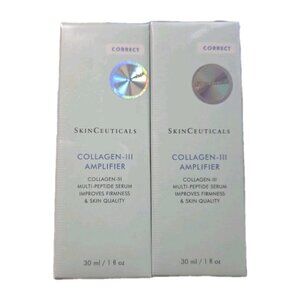 2 Pack NEW SkinCeuticals Collagen-III Amplifier 30ml SEALED Skincare